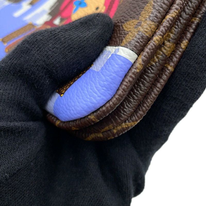 ルイヴィトン チェーンショルダーバッグ モノグラム ヴィヴィエンヌ ポシェット・ドゥーブル ジップ M68486 LOUIS VUITTON