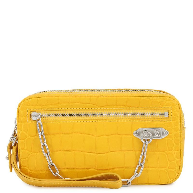 ルイヴィトン セカンドバッグ アリゲーター ポシェット・ヴォルガ  LOUIS VUITTON
