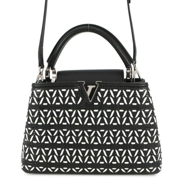 ルイヴィトン ハンドバッグ レザー カプシーヌBB M42641 LOUIS VUITTON 2wayショルダーバッグ ブラック 黒