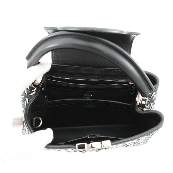 ルイヴィトン ハンドバッグ レザー カプシーヌBB M42641 LOUIS VUITTON 2wayショルダーバッグ ブラック 黒