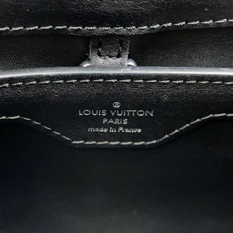 ルイヴィトン ハンドバッグ レザー カプシーヌBB M42641 LOUIS VUITTON 2wayショルダーバッグ ブラック 黒