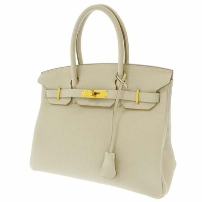 ☆エルメス バーキン30 クレ/ゴールド金具 トゴ Z刻印 HERMES Birkin