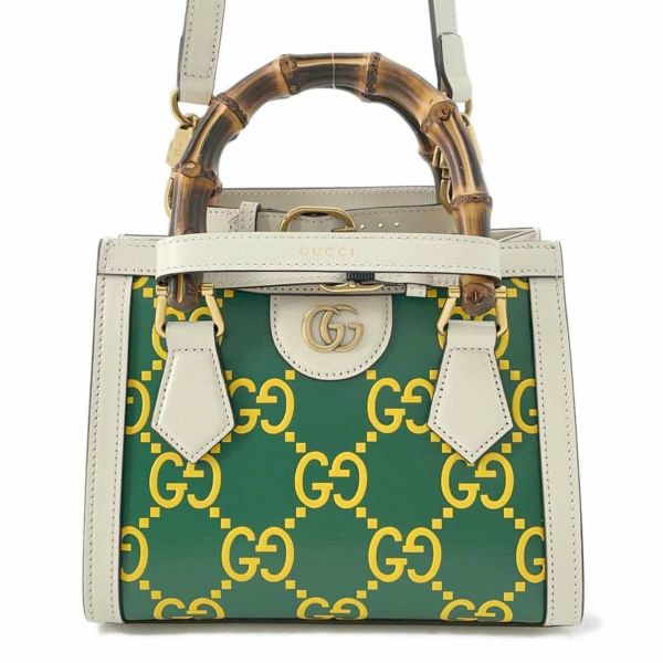 グッチ ハンドバッグ ダイアナ バンブー ミニ レザー 655661 GUCCI 2wayショルダーバッグ 白 |  中古・新品ブランド販売ギャラリーレア公式通販