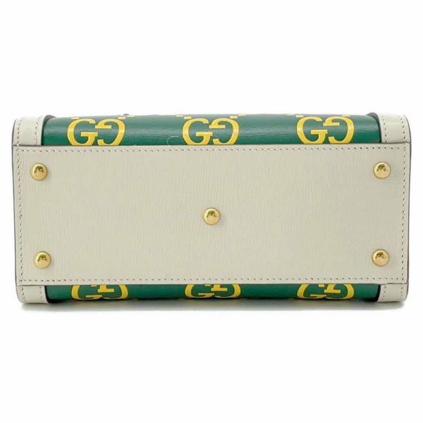 グッチ ハンドバッグ ダイアナ バンブー ミニ レザー 655661 GUCCI 2wayショルダーバッグ 白