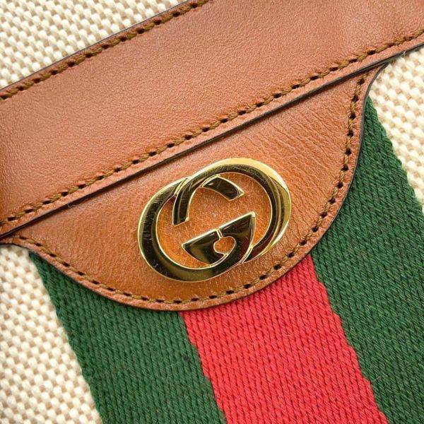 グッチ ベルトバッグ シェリーライン キャンバス レザー 581519 GUCCI ウエストバッグ フォンケース