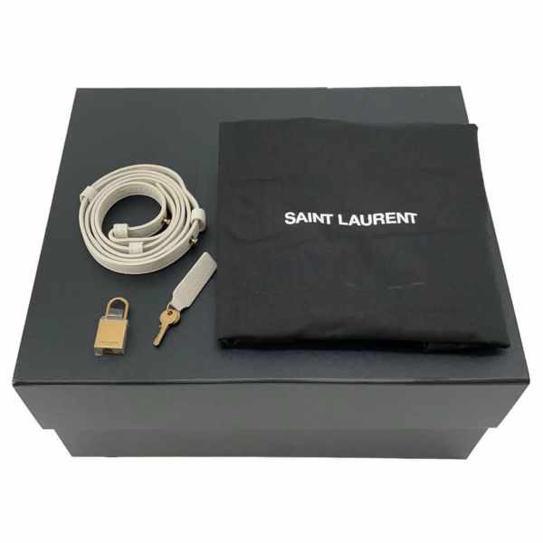 サンローランパリ ハンドバッグ ベイビーダッフルロック レザー 655008 SAINT LAURENT PARIS 2wayショルダーバッグ