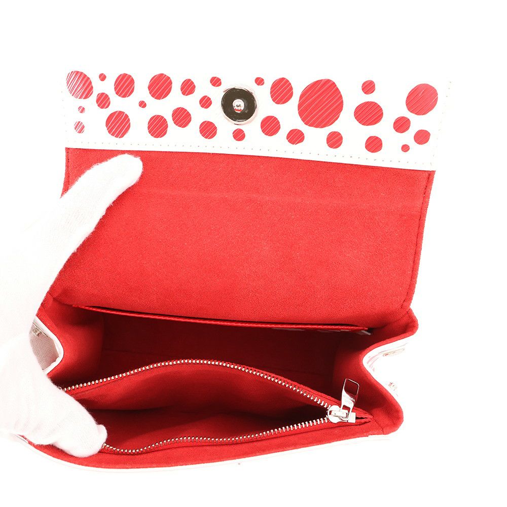 ルイヴィトン ハンドバッグ エピ LV×YK クリュニー MINI M21722 ヴィトン 2way ショルダーバッグ 草間彌生 コラボ