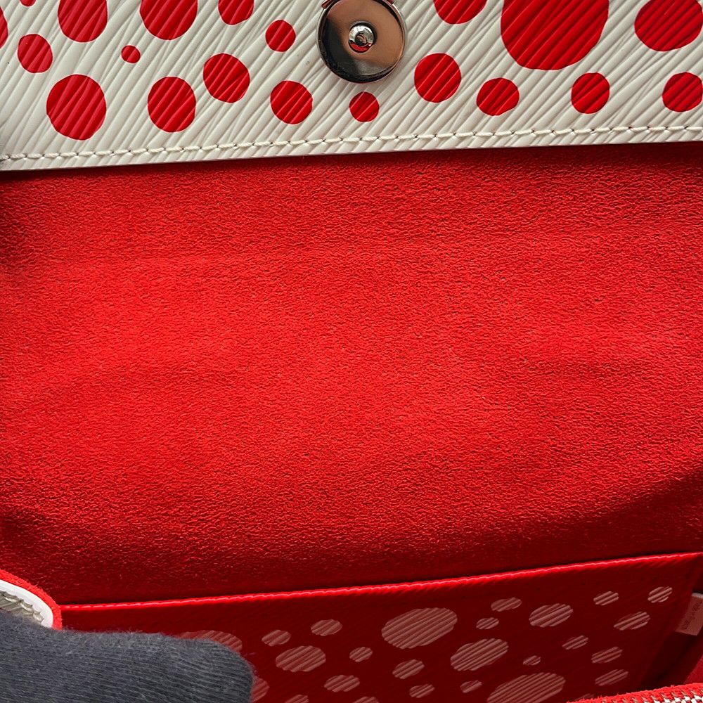 ルイヴィトン ハンドバッグ エピ LV×YK クリュニー MINI M21722 ヴィトン 2way ショルダーバッグ 草間彌生 コラボ