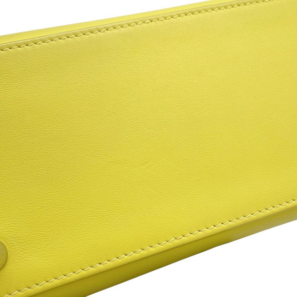 エルメス ハンドバッグ ケリー25 内縫い ライム/シルバー金具 スイフト Z刻印 2wayショルダー