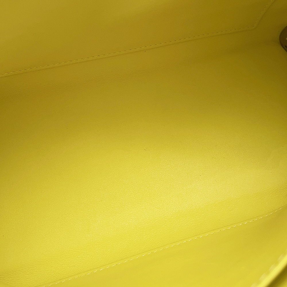 エルメス ハンドバッグ ケリー25 内縫い ライム/シルバー金具 スイフト Z刻印 2wayショルダー