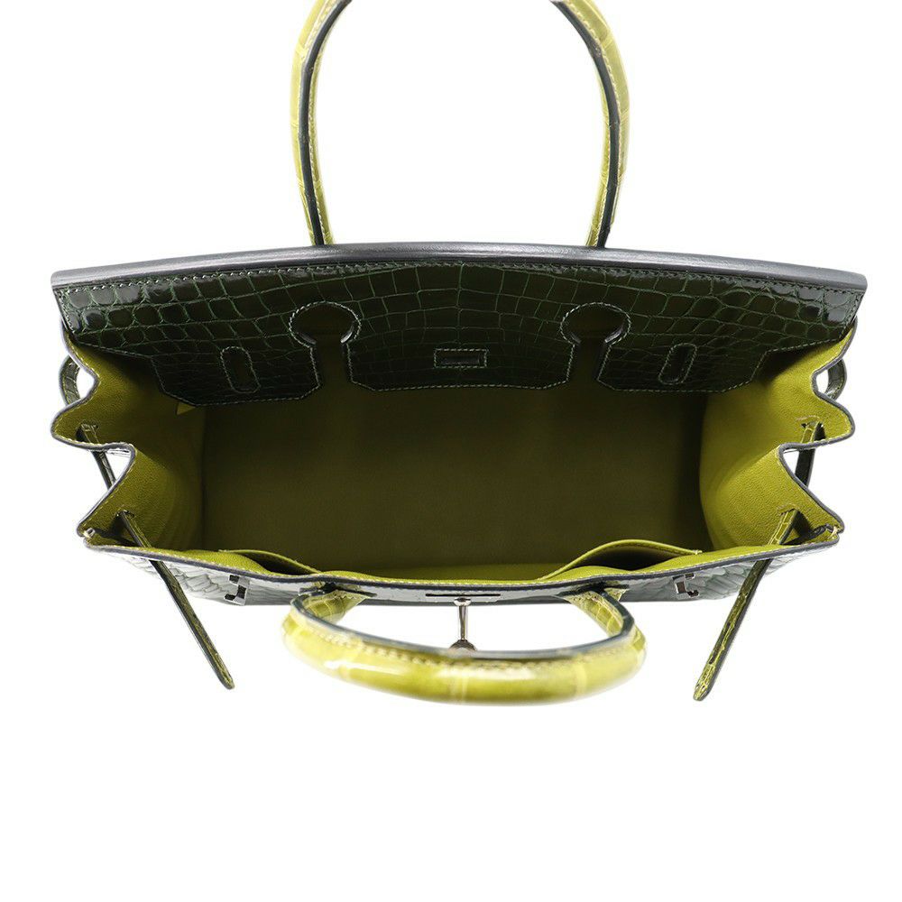 エルメス バーキン30 グリーン/アニスグリーン/ルテニウム金具  HERMES Birkin ハンドバッグ