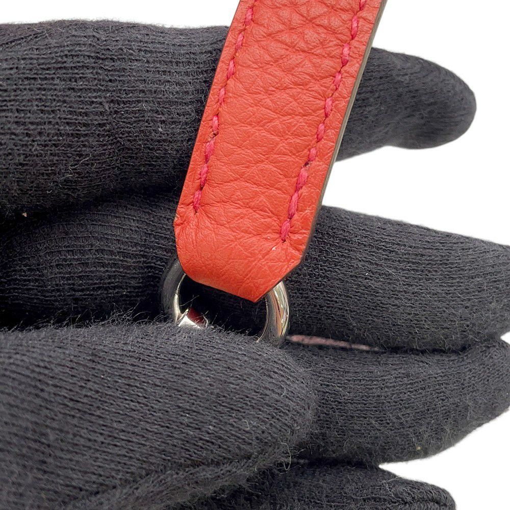 エルメス ハンドバッグ ケリー32 内縫い ゼラニウム/シルバー金具 トゴ X刻印 2wayショルダー