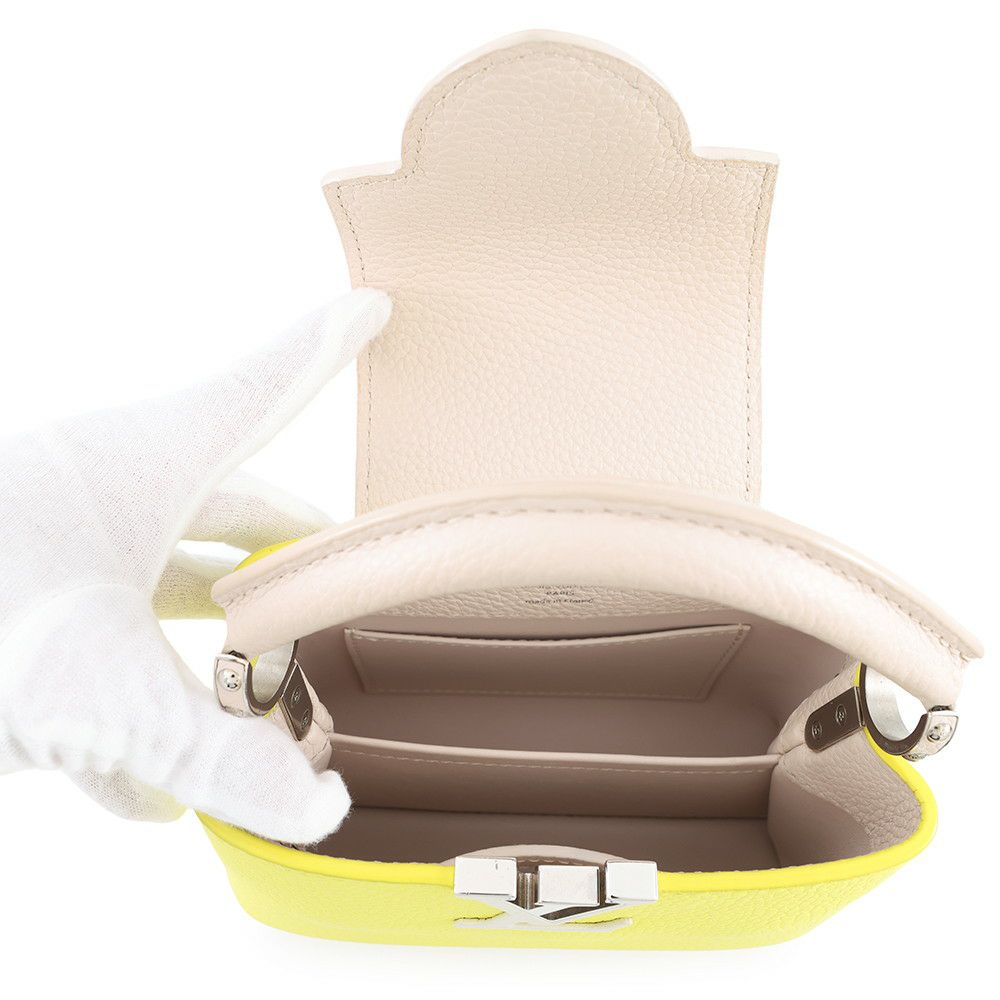 ルイヴィトン ハンドバッグ トリヨンレザー カプシーヌ MINI M57521 LOUIS VUITTON ヴィトン 2way ショルダーバッグ