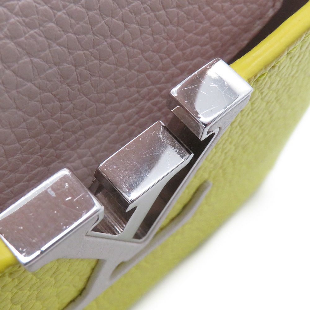 ルイヴィトン ハンドバッグ トリヨンレザー カプシーヌ MINI M57521 LOUIS VUITTON ヴィトン 2way ショルダーバッグ