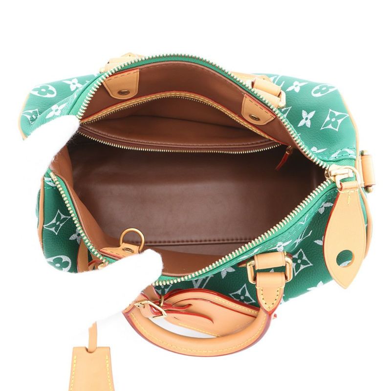 ルイヴィトン ハンドバッグ カーフレザー/モノグラム スピーディ P9 バンドリエール 25 M24423 ヴィトン 2way ショルダーバッグ