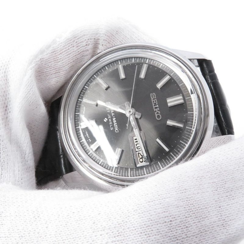 セイコー ベルマチック 4006-7010 SEIKO 腕時計 グレー文字盤