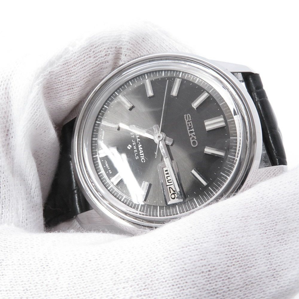 セイコー ベルマチック 4006-7010 SEIKO 腕時計 グレー文字盤