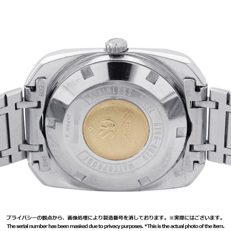 セイコー グランドセイコー ハイビート 6146-8020 SEIKO 腕時計 グレー文字盤