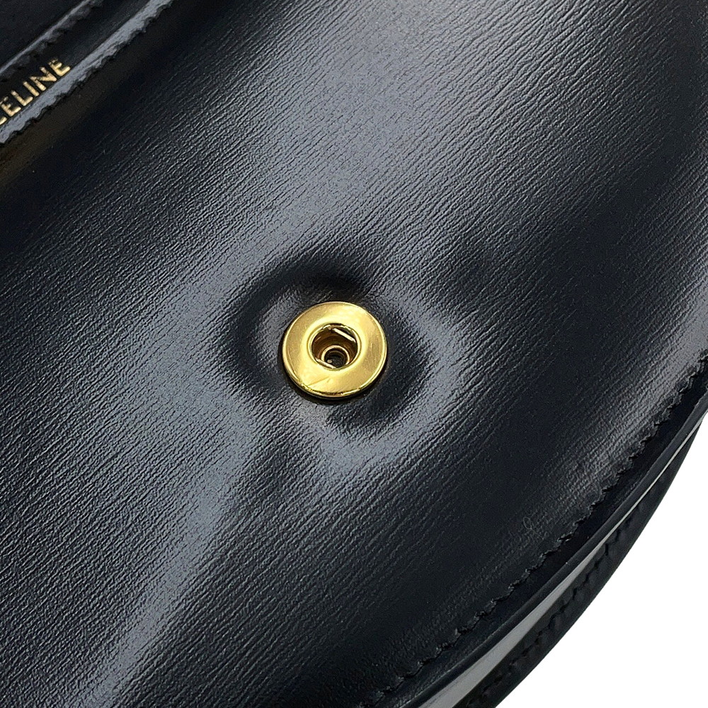 セリーヌ ハンドバッグ トリオンフ ミニ ブザス クレア 10L063 CELINE ミニバッグ 黒 2way