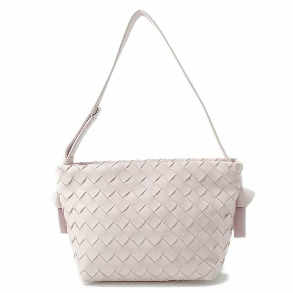 ボッテガヴェネタ ショルダーバッグ タイ イントレチャート ラムスキン 690503 BOTTEGA VENETA