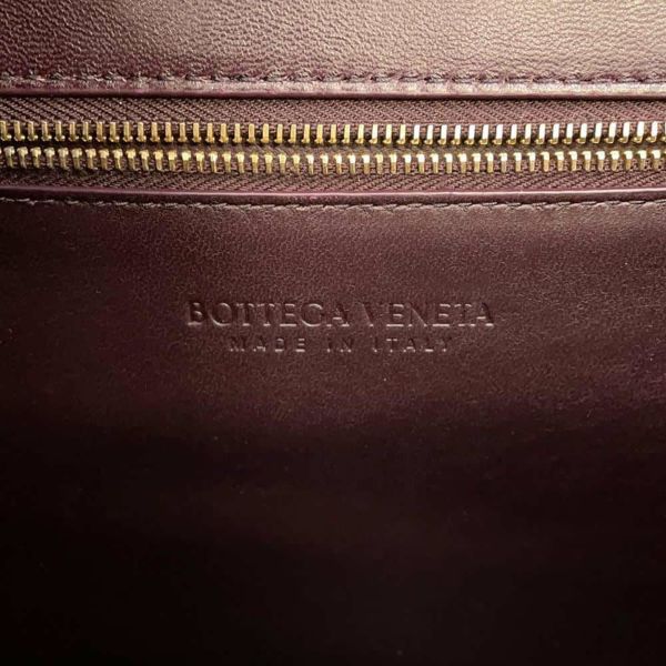 ボッテガヴェネタ ショルダーバッグ ザ クリップ レザー 652391 BOTTEGA VENETA パープル