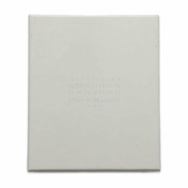 メゾンマルジェラ 二つ折り財布 フリップフラップ ウォレット 4ステッチ レザー SA1UI0020 Maison Margiela 財布 黒