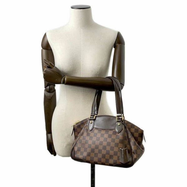 ルイヴィトン ハンドバッグ ダミエ・エベヌ ヴェローナPM N41117 LOUIS VUITTON ショルダーバッグ