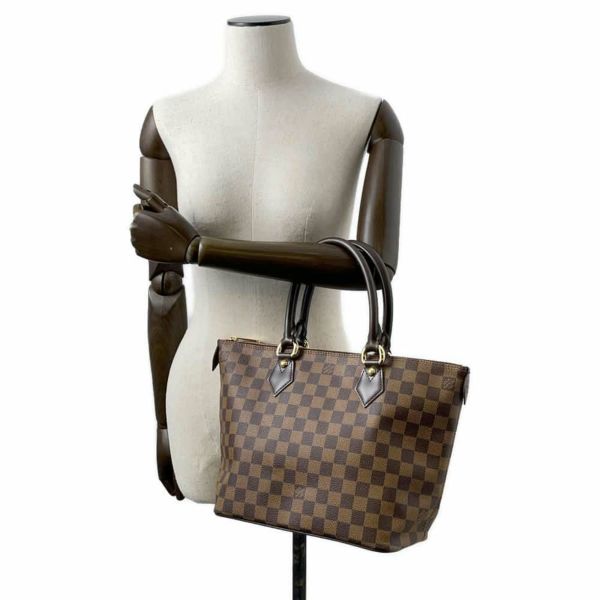 ルイヴィトン トートバッグ ダミエ・エベヌ  サレヤPM N51183 LOUIS VUITTON ヴィトン バッグ