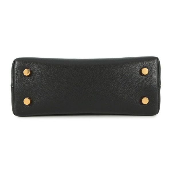 セリーヌ ハンドバッグ ティーン ニノ カーフレザー 118113 CELINE 2way 黒