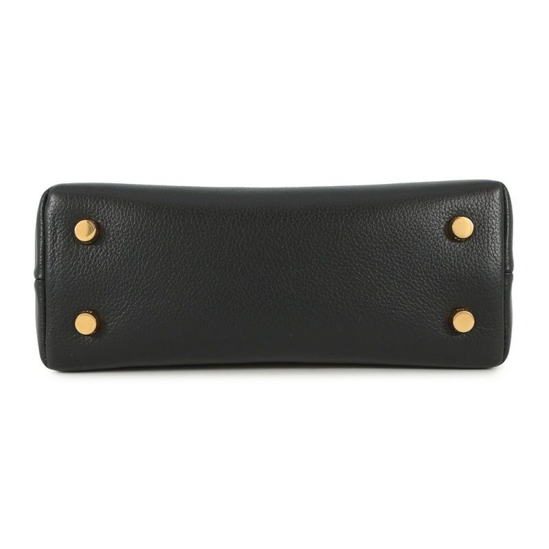 セリーヌ ハンドバッグ ティーン ニノ カーフレザー 118113 CELINE 2way 黒