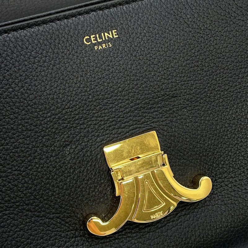 セリーヌ ハンドバッグ ティーン ニノ カーフレザー 118113 CELINE 2way 黒
