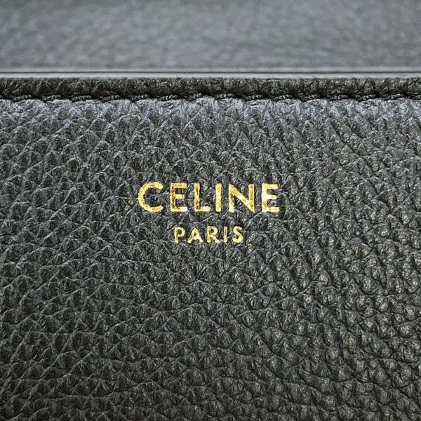 セリーヌ ハンドバッグ ティーン ニノ カーフレザー 118113 CELINE 2way 黒