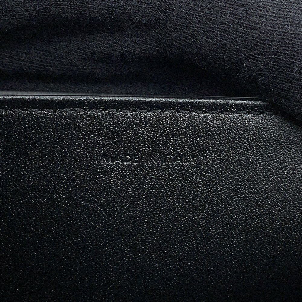 セリーヌ チェーンショルダーバッグ トリオンフ ヴィクトワール ミディアム カーフレザー 115853 CELINE 黒