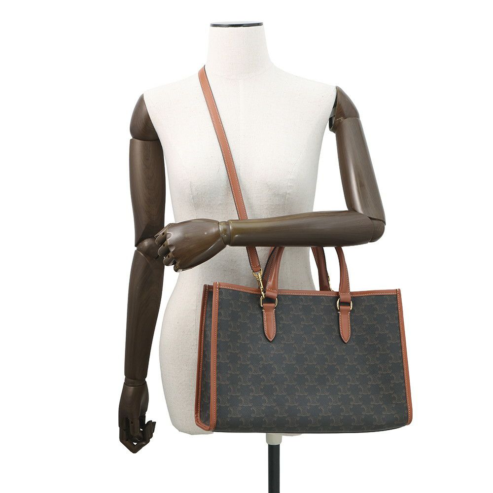 セリーヌ トートバッグ トリオンフ ミニホリゾンタルカバ 199742 CELINE 2way