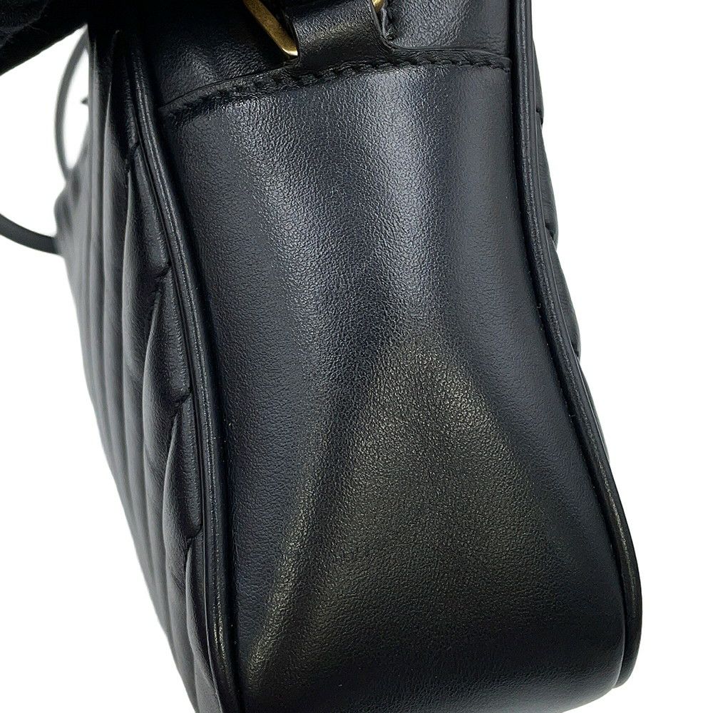 サンローランパリ ショルダーバッグ ルー カメラバッグ レザー 612544 SAINT LAURENT PARIS 黒 タッセル付き