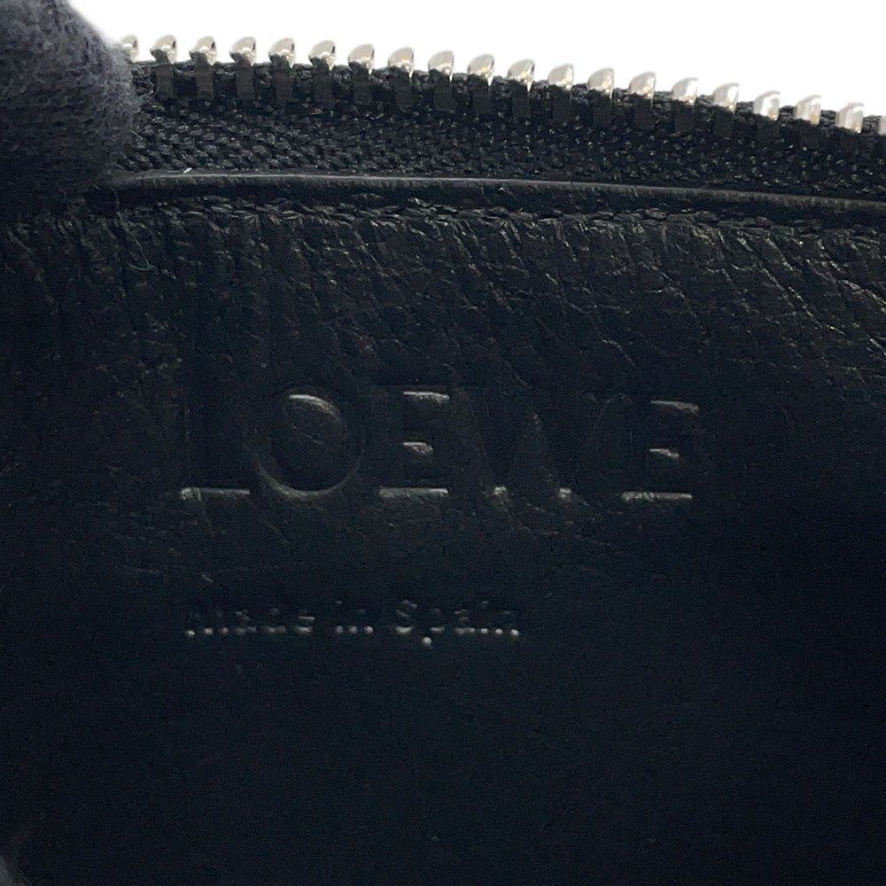 ロエベ コインケース カードホルダー レザー C660Z40X07 LOEWE カードケース 財布 黒