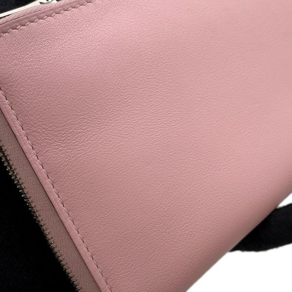 エルメス 長財布 アザップロング クラシック ローズサクラ/シルバー金具 スイフト X刻印 財布