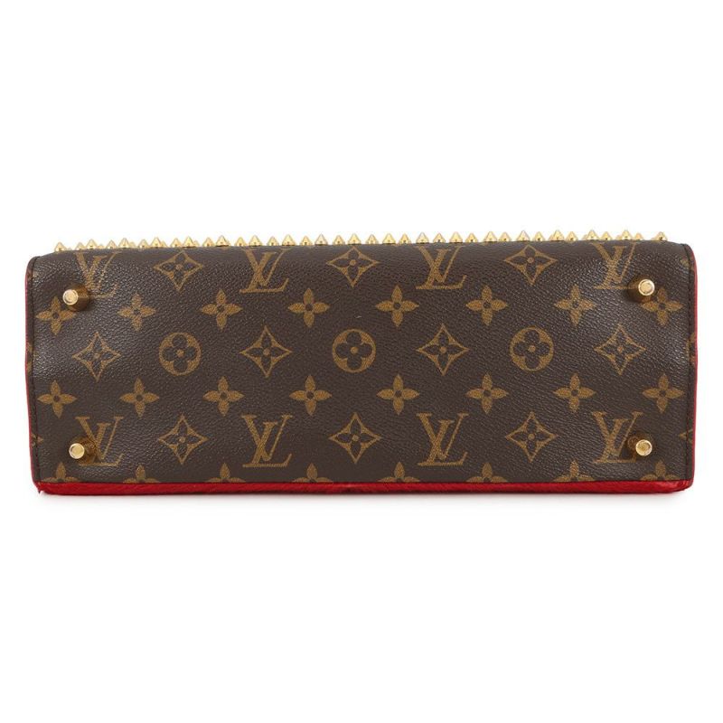 ルイヴィトン ハンドバッグ モノグラム/ハラコ アイコノクラスト M41234 LOUIS VUITTON バッグ クリスチャン・ルブタン コラボ