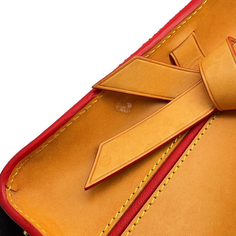 ルイヴィトン ハンドバッグ モノグラム/ハラコ アイコノクラスト M41234 LOUIS VUITTON バッグ クリスチャン・ルブタン コラボ