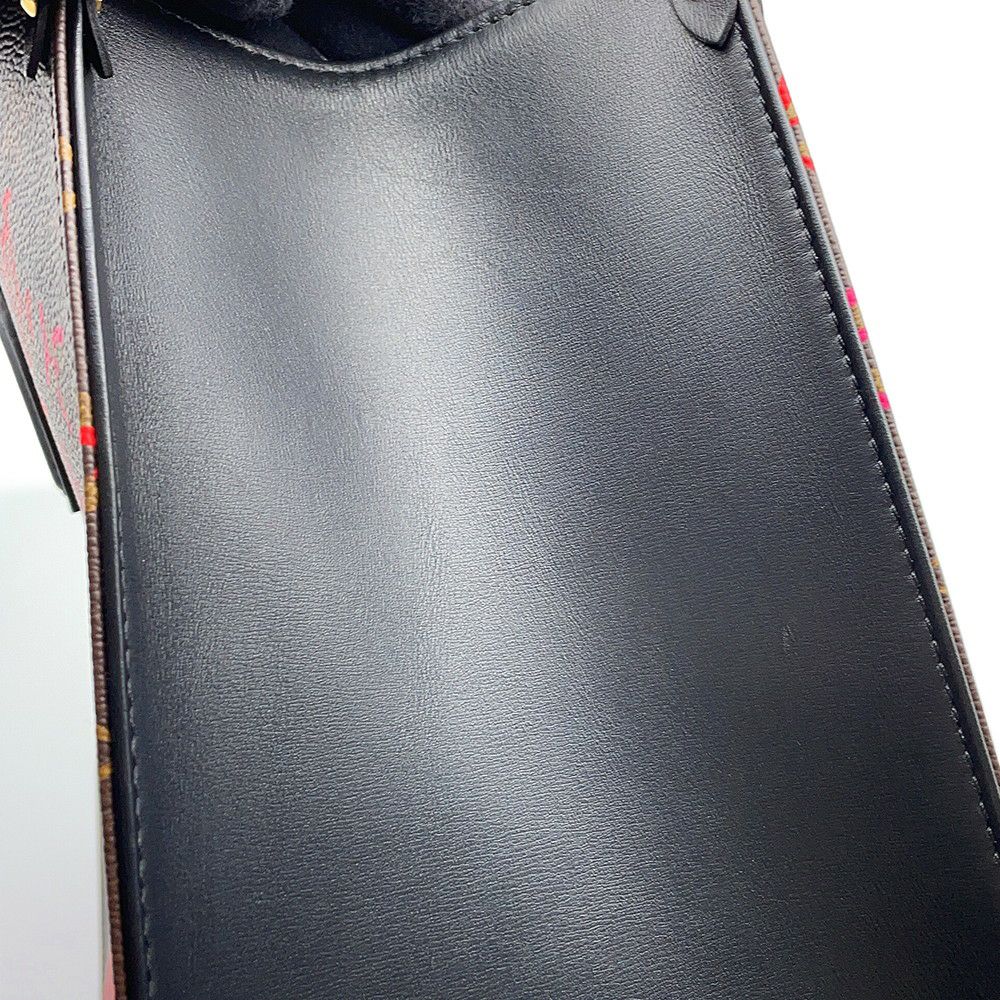 ルイヴィトン トートバッグ モノグラム・アンプラント オンザゴー MM フォールインラブ M45888 2way  香港限定