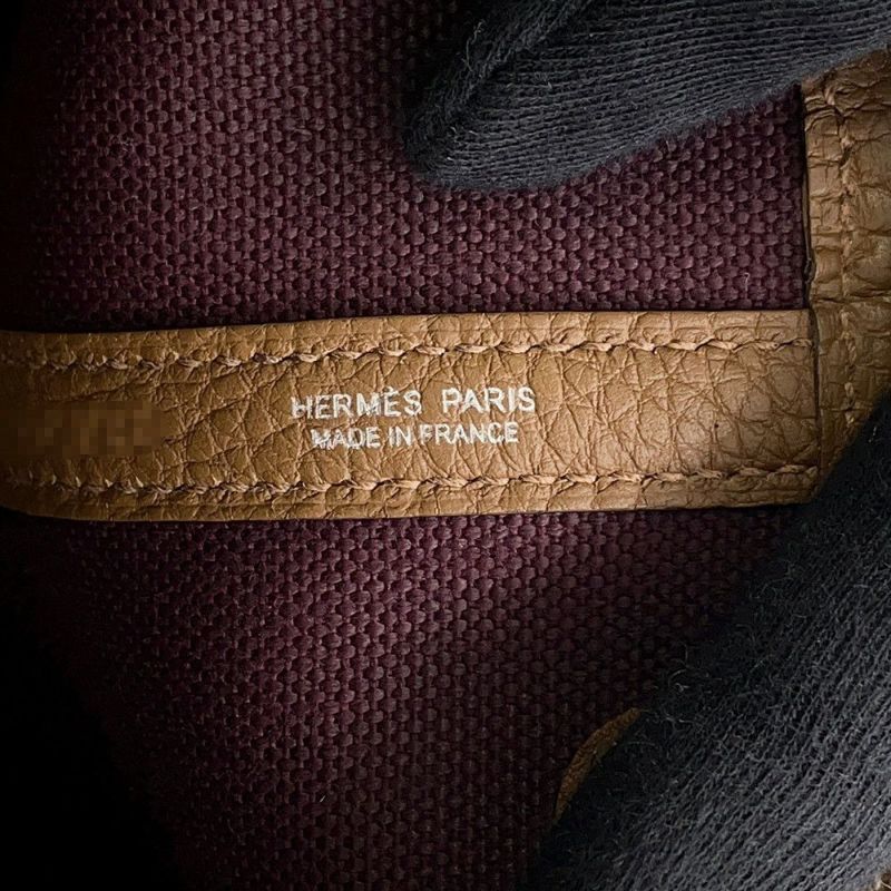 エルメス トートバッグ ガーデンパーティTPM カシス/アルザン/シルバー金具 トワルオフィシエ/ネゴンダ B刻印