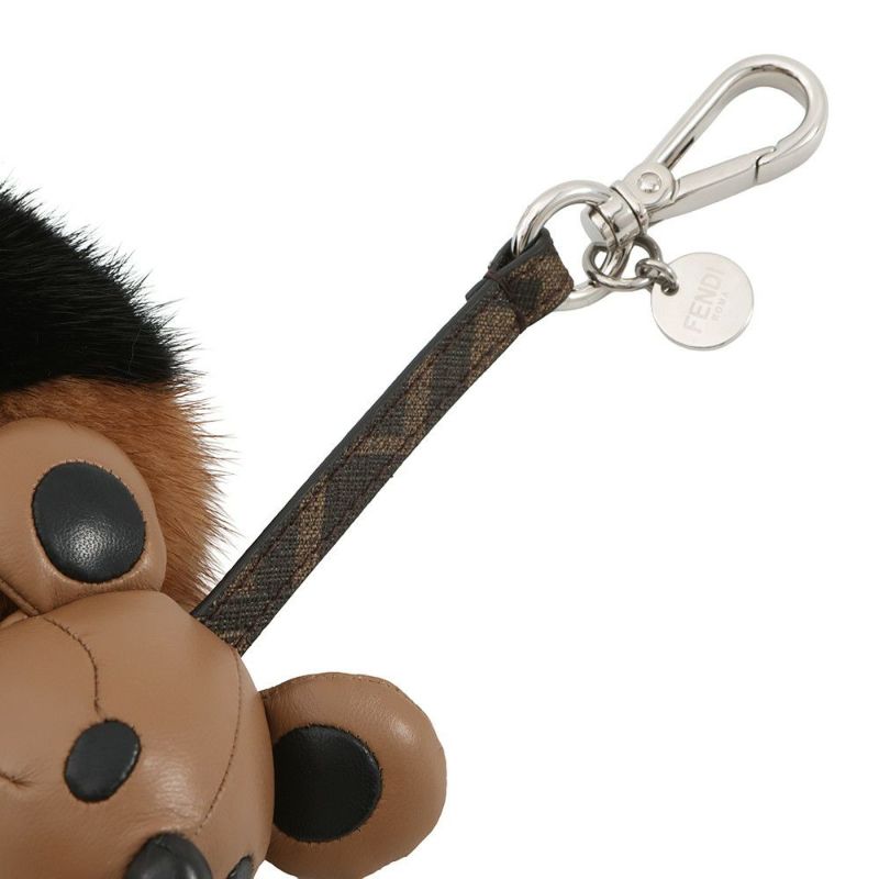 フェンディ バッグチャーム ファーレット リス ミンクファー 7AS410AYEBF1HRM FENDI チャーム