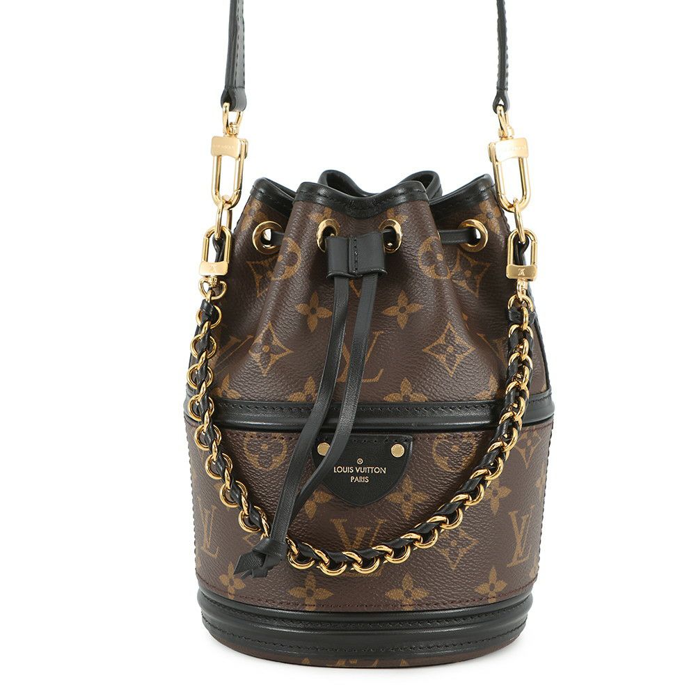 ルイヴィトン ハンドバッグ モノグラム カノエ M83480 2way 黒 ブラック