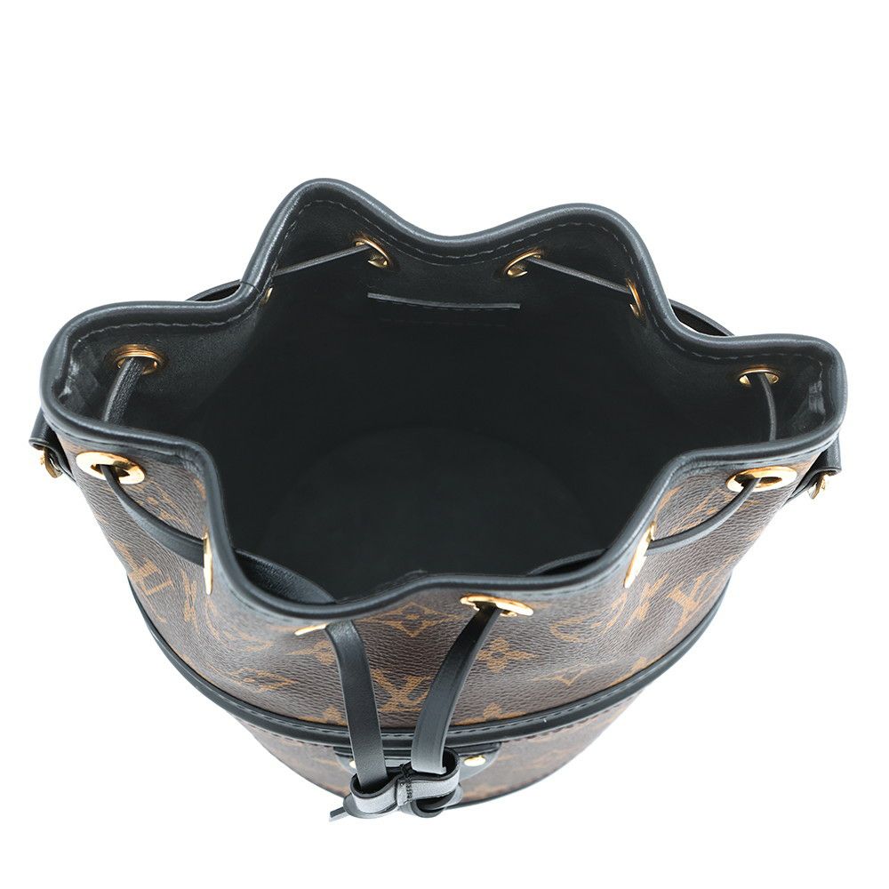 ルイヴィトン ハンドバッグ モノグラム カノエ M83480 2way 黒 ブラック