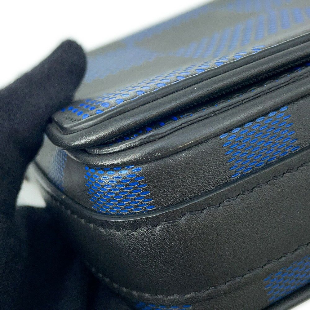 ルイヴィトン ショルダーバッグ ダミエ・アンフィニ3D ステュディオ・メッセンジャー N50037 LOUIS VUITTON 黒 ブラック