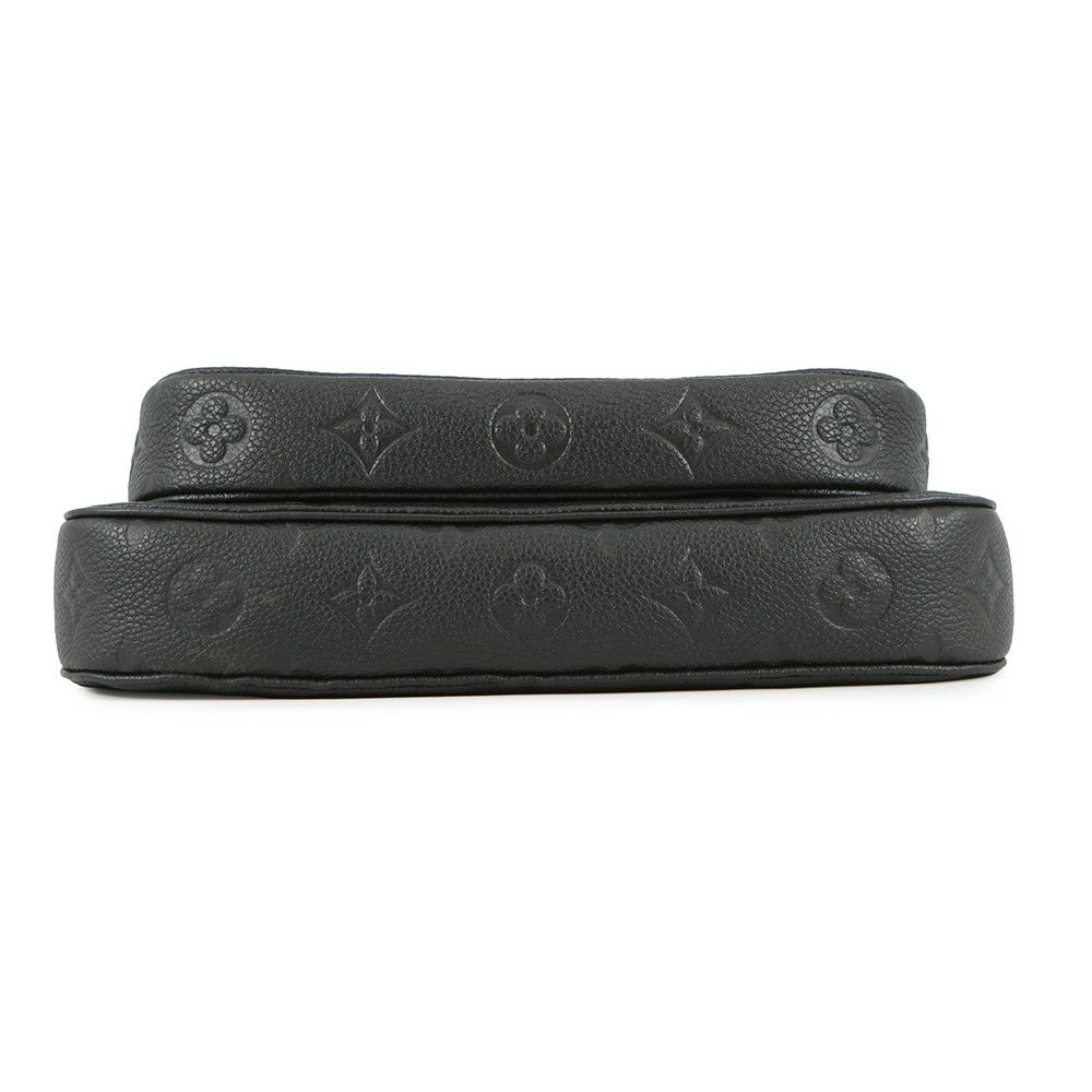 ルイヴィトン ショルダーバッグ モノグラム・アンプラント ミュルティ・ポシェット・アクセソワール M80399 LOUIS VUITTON 黒 ブラック
