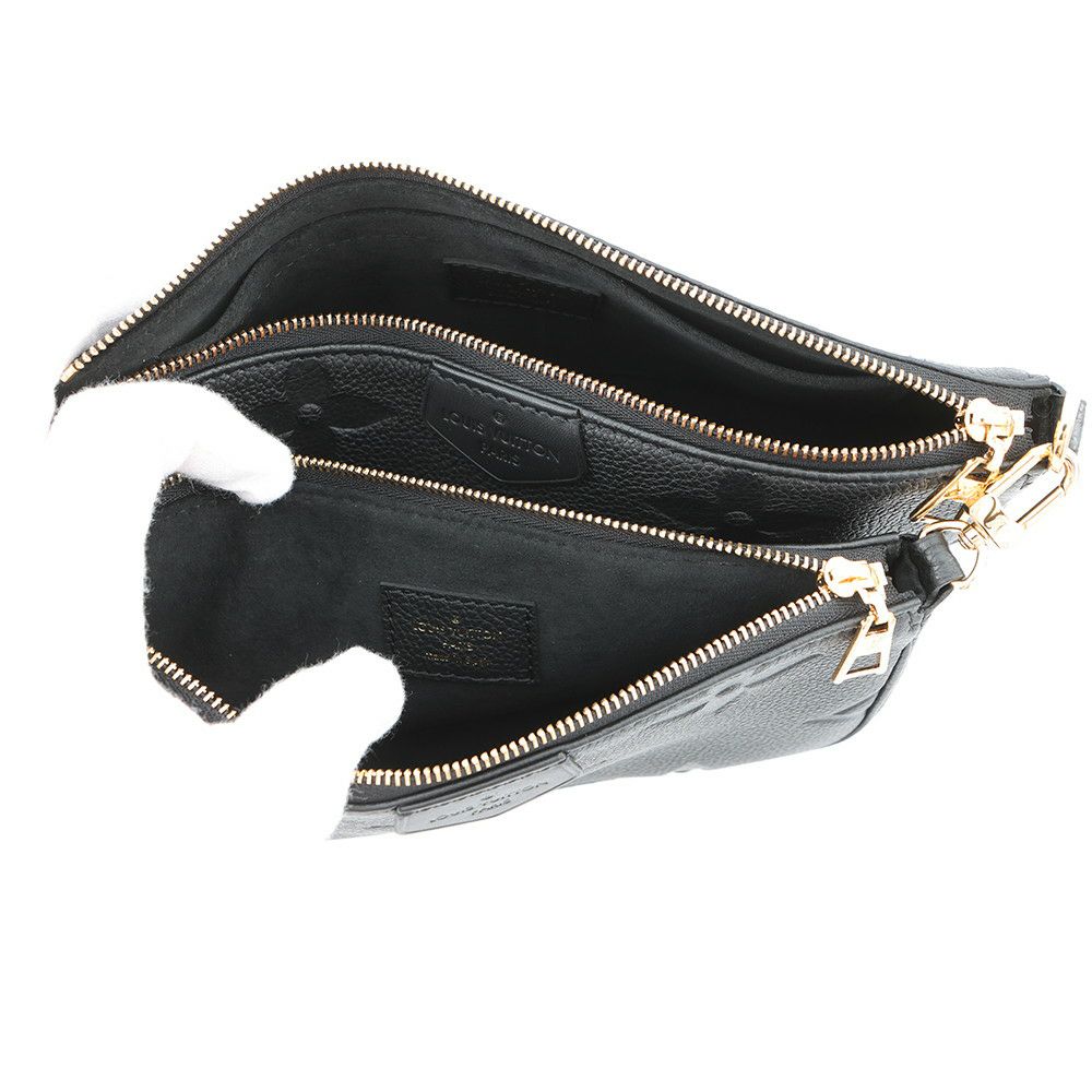ルイヴィトン ショルダーバッグ モノグラム・アンプラント ミュルティ・ポシェット・アクセソワール M80399 LOUIS VUITTON 黒 ブラック