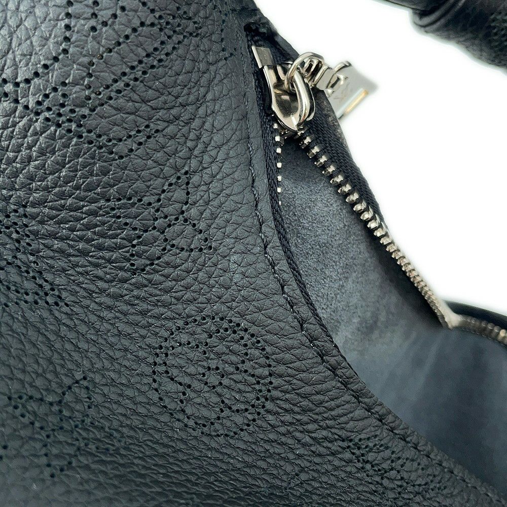 ルイヴィトン ハンドバッグ モノグラム・マヒナ ホワイ・ノットPM M20703 2way 黒 ブラック