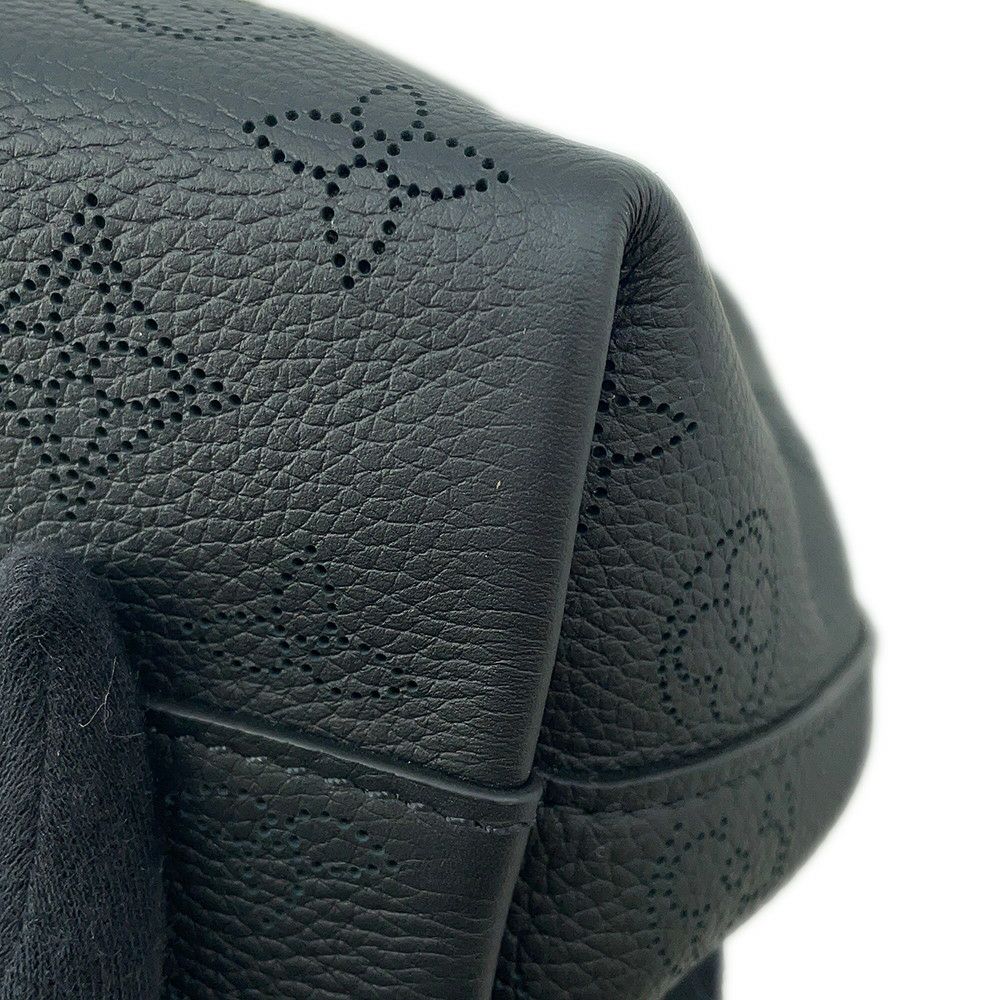 ルイヴィトン ハンドバッグ モノグラム・マヒナ ホワイ・ノットPM M20703 2way 黒 ブラック