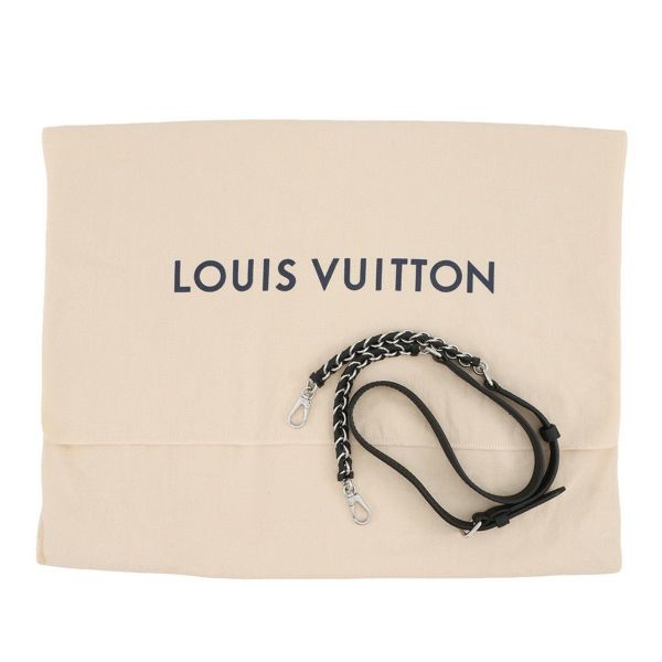 ルイヴィトン ハンドバッグ モノグラム・マヒナ ホワイ・ノットPM M20703 2way 黒 ブラック